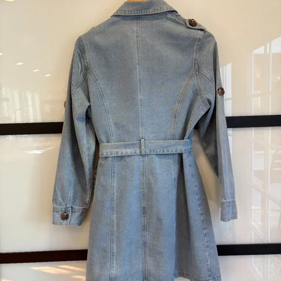 Denim Trench - Picture 3 of 4